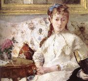 Berthe Morisot Detail of artist-s mother and his sister Spain oil painting artist